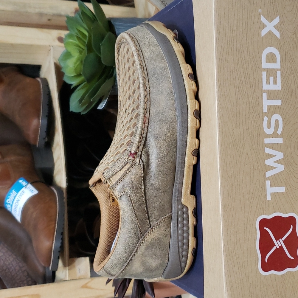 Twisted X Mens Driving Mocs Slip-on